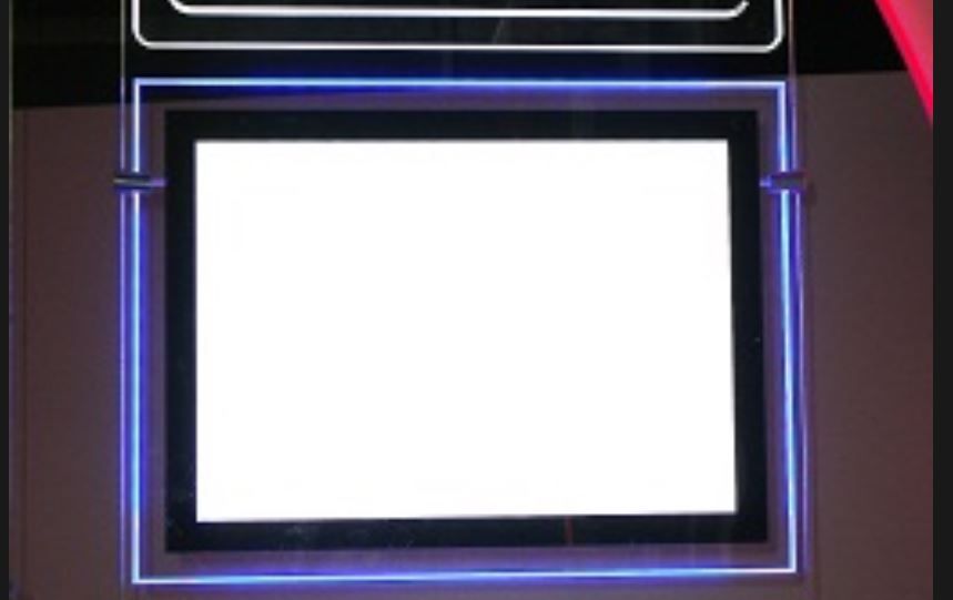 Rio - Porte-affiche LED Displaylight - Paysage A3 avec luminosité 7000 Lux et halo lumineux optionnel_3