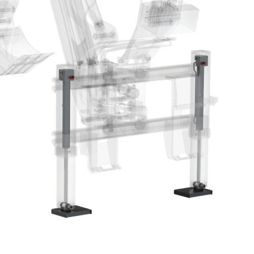 Rétrocaveuse E - pour mini-chargeuse avec mouvements hydrauliques indépendants et stabilisateurs_3