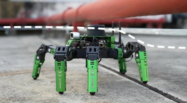 ROBOT DE CONSTRUCTION ET PROGRAMMATION KIT HEXAPODE HIWONDER JETHEXA ROS JETSON NANO AVEC CAMÉRA DE PROFONDEUR LIDARCARTOGRAPHIE ET NAVIGATION SLAM_3