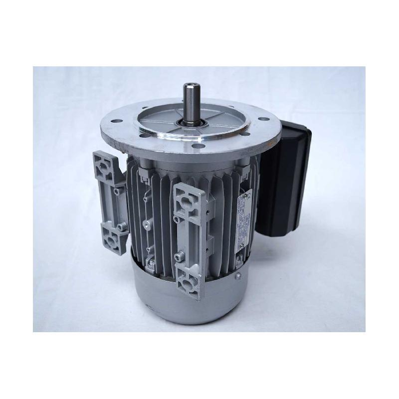 Moteur électrique monophasé 220V 0.55kW - 1000tr/min - Bride B35 trous lisses à pattes - ALMO CML80B6B5_3