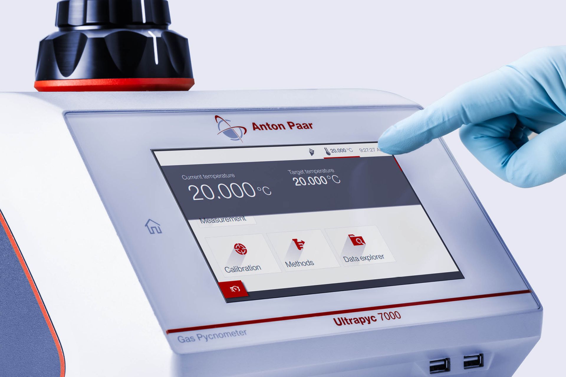Pycnomètre à gaz pour la densité des semi-solides et des solides : Ultrapyc 5000_3