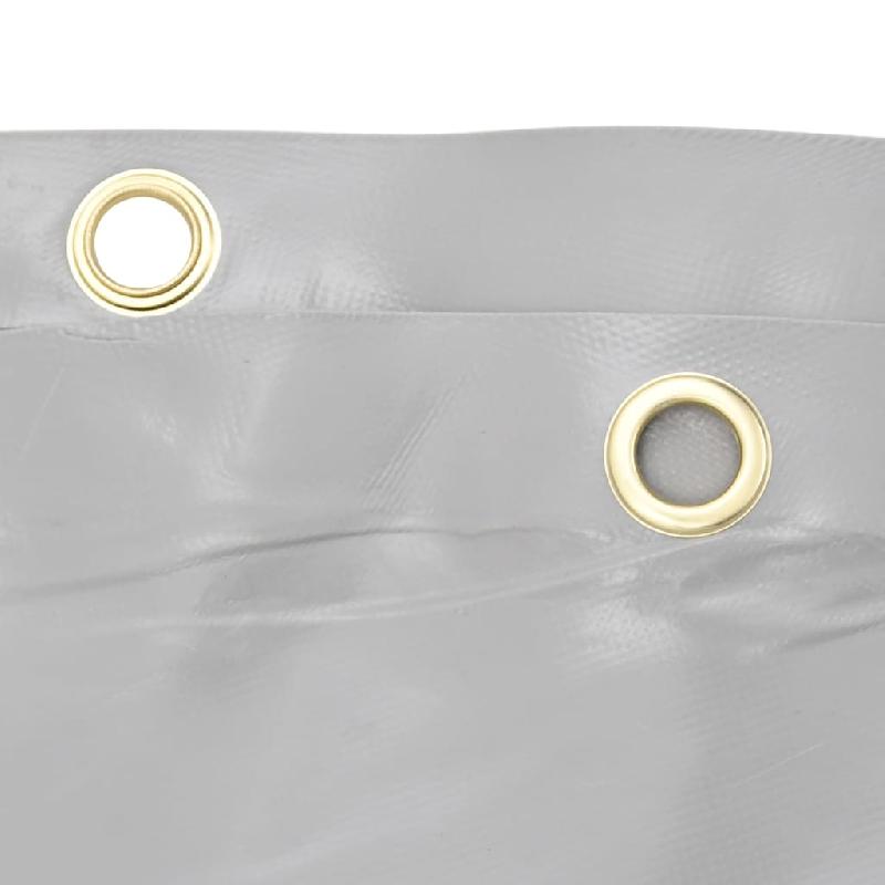 Vidaxl bâche gris ø 4 m 650 g/m² 156209_3