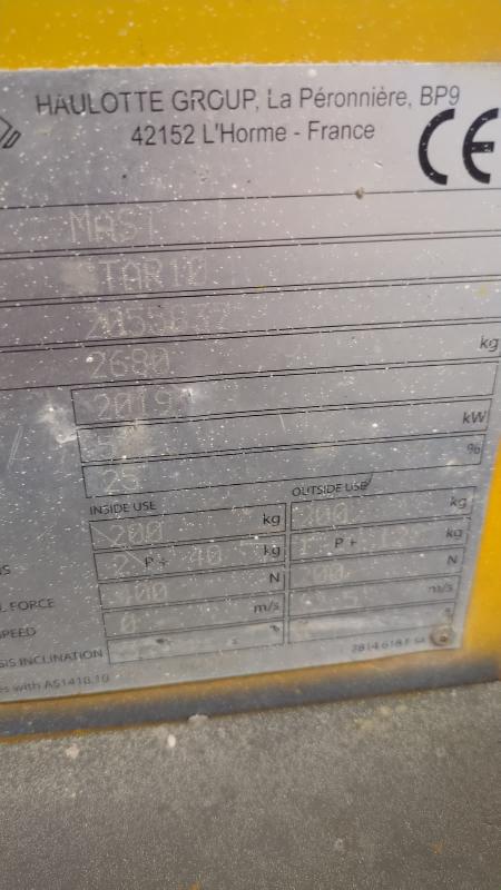Nacelle verticale HAULOTTE star 10ac occasion_3