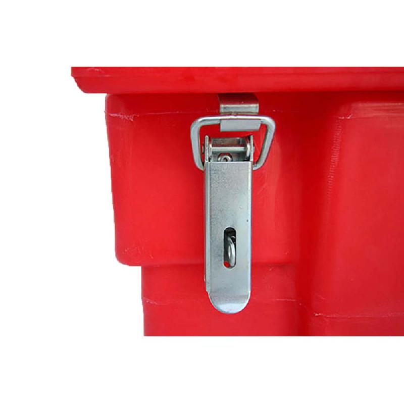 Bac à sable-sel-absorbants 200L - Polyéthylène haute densité - Grenouillères cadenassables - PLAST'UP ROTOMOULAGE_3