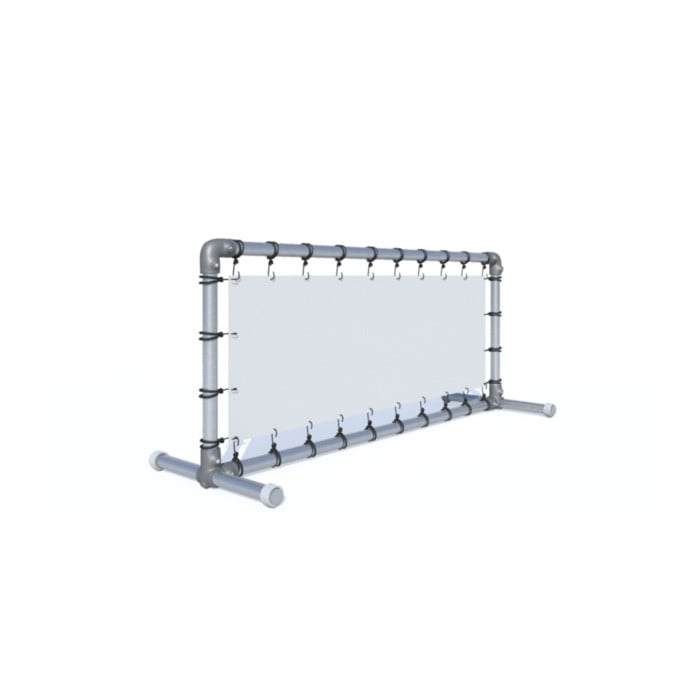 Barrière publicitaire - Bâche sur pieds - Bâche Tendue - So-Banner_3