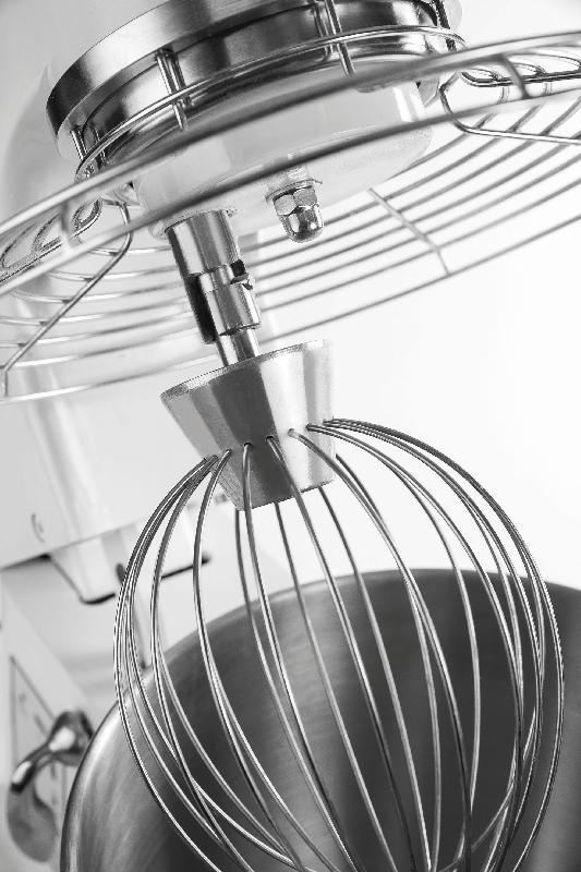 Batteur pétrisseur professionnel 300W avec bol en acier inoxydable 5L - 6 vitesses réglables et fonction PULSE - Lacor_3