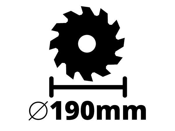 Scie circulaire TC-CS 1410 Einhell - 1410 W - Lame 190 mm x 30 mm - Compatible rails de guidage_3