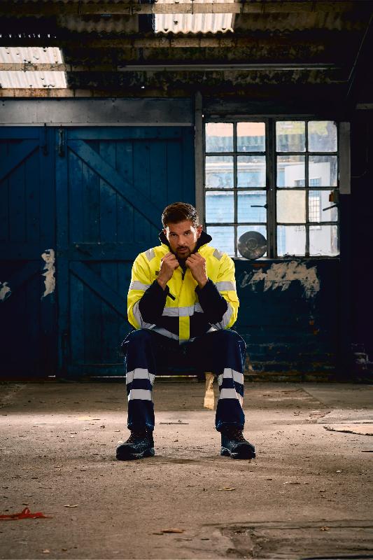 Veste Hi-vis Fontaine - Réf: YHVP209 - Polyester Rip-stop, Imperméable et Respirant - Marque: Yoko_3