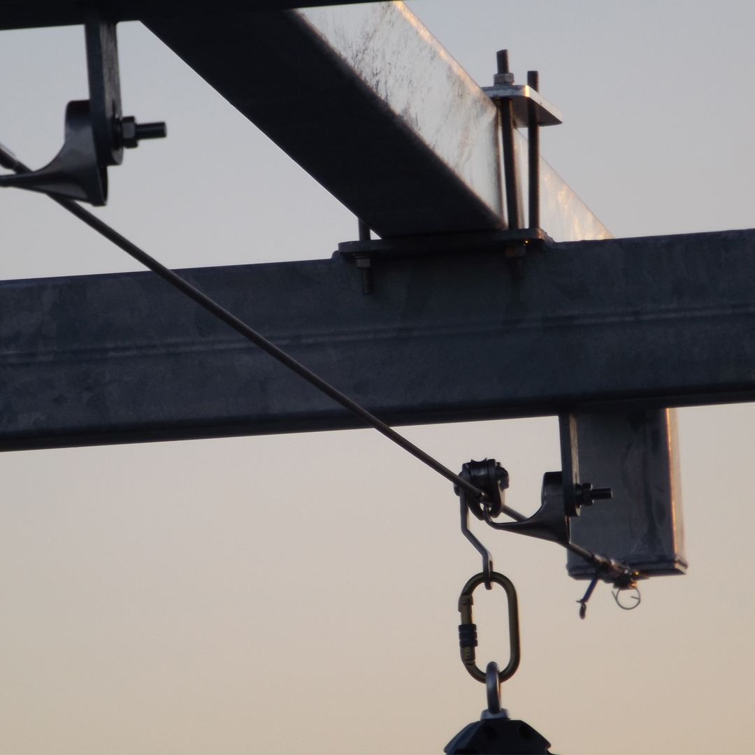 Ligne de vie horizontale over-head - SecurLine_3