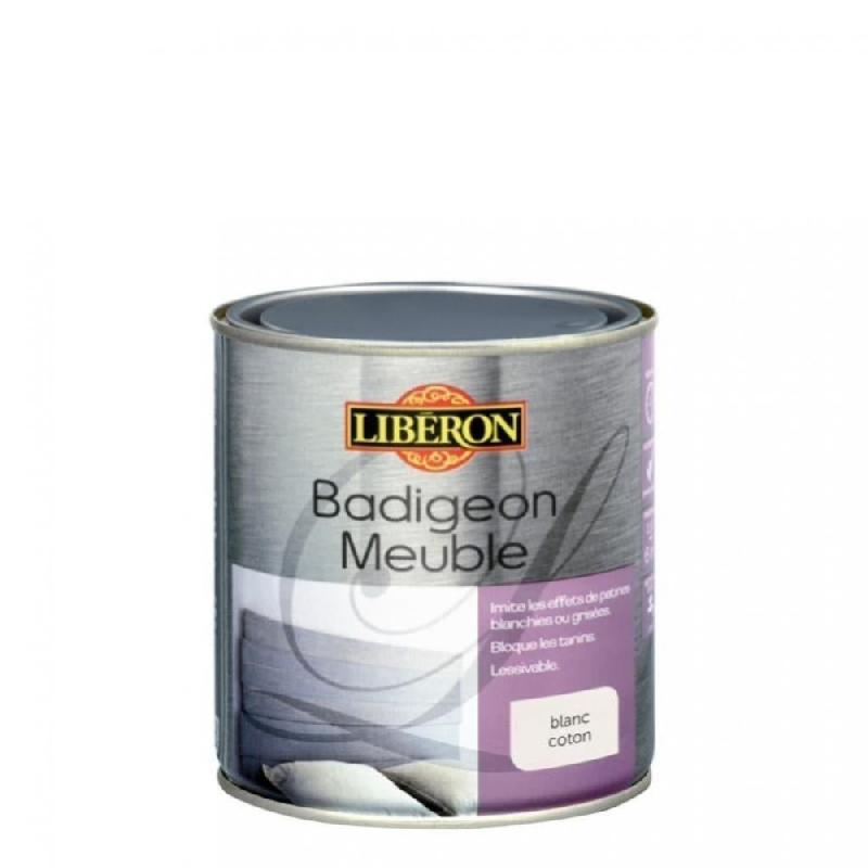 Badigeon meuble LIBERON - Blanc coton mat 0.5L pour bois vieillis_3