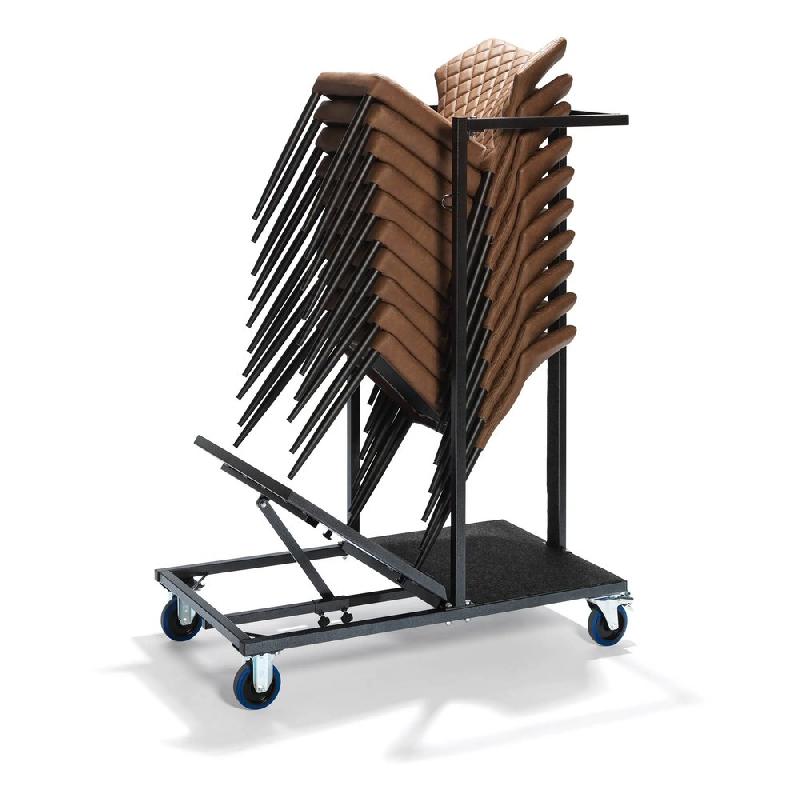 Chariot de transport Uni Stack pour chaises et tabourets empilables | Feros_3