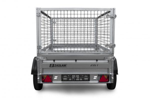 Remorque bagagère non freinée - 2,65 X 1,32 M grillagée - ZASLAW 265T_3