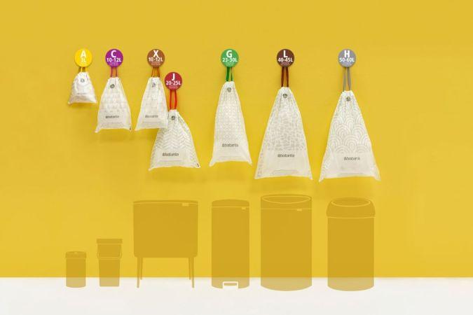 Sacs poubelle PerfectFit Brabantia - Pour Bo, Code R (36 litres) - Distributeur 40 sacs_3