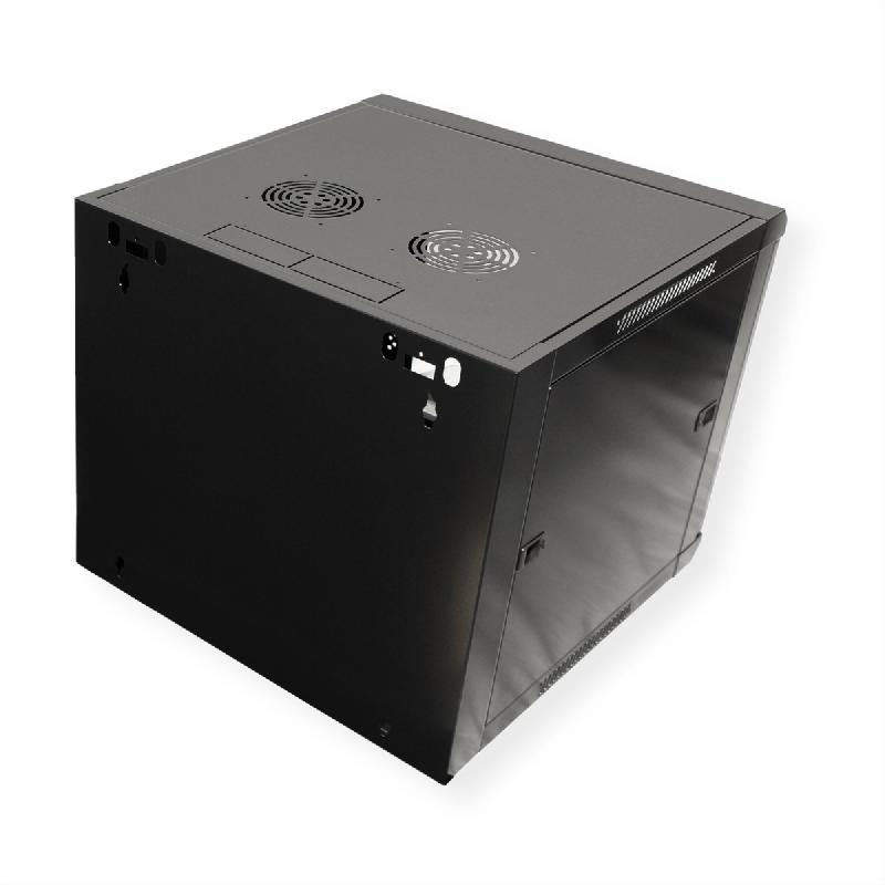 VALUE Armoire murale 9 UH (HxLxP) 500x570x600mm , noir_3