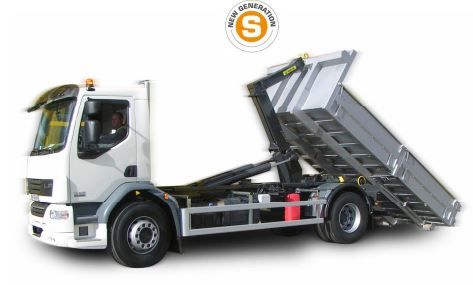 Bras hydraulique Ampliroll AL 14 avec biellette démultiplicateur de puissance