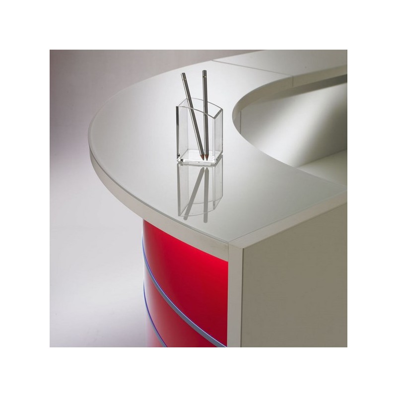 Banque d'accueil Gloss - moderne avec rétro-éclairage LED et finitions brillantes_3