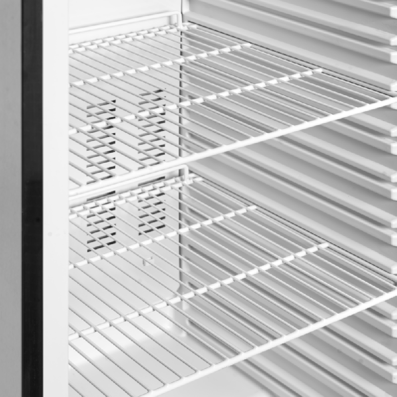 Congélateur vertical de vitrine Ventilé L.600mm 340L ext.SS430 TEFCOLD_3