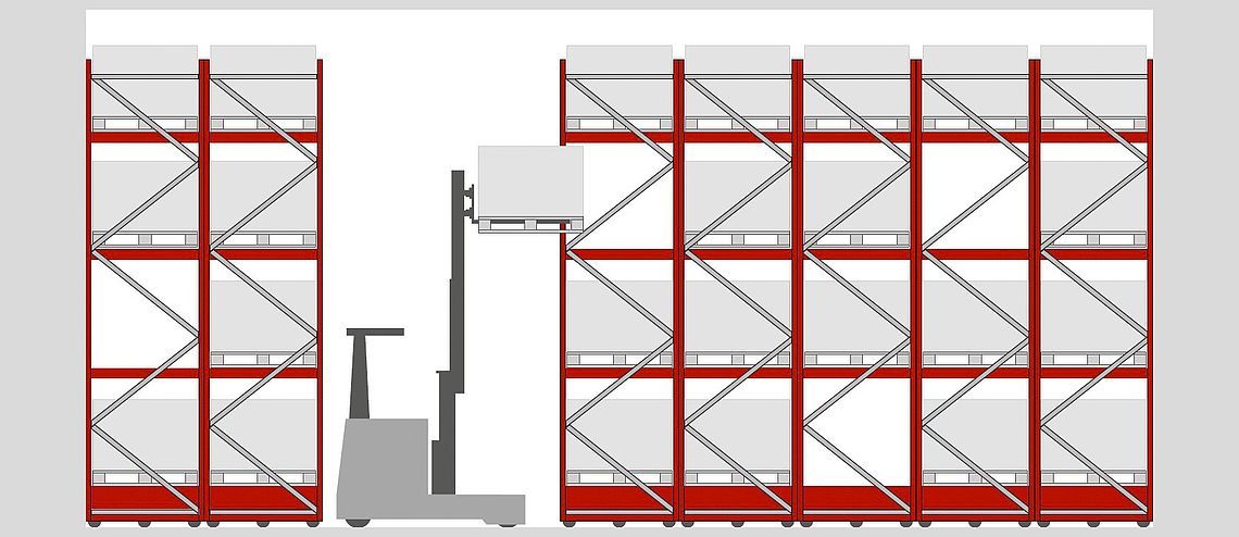 Rayonnage et rack à palettes SCHULTE Lagertechnik - stockage sûr et flexible pour charges lourdes jusqu'à 30 tonnes_3