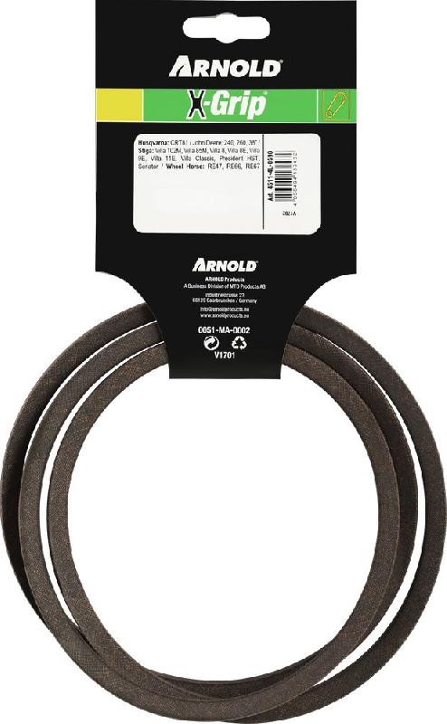 Courroie trapézoïdale X-Grip V - type 4L590_3