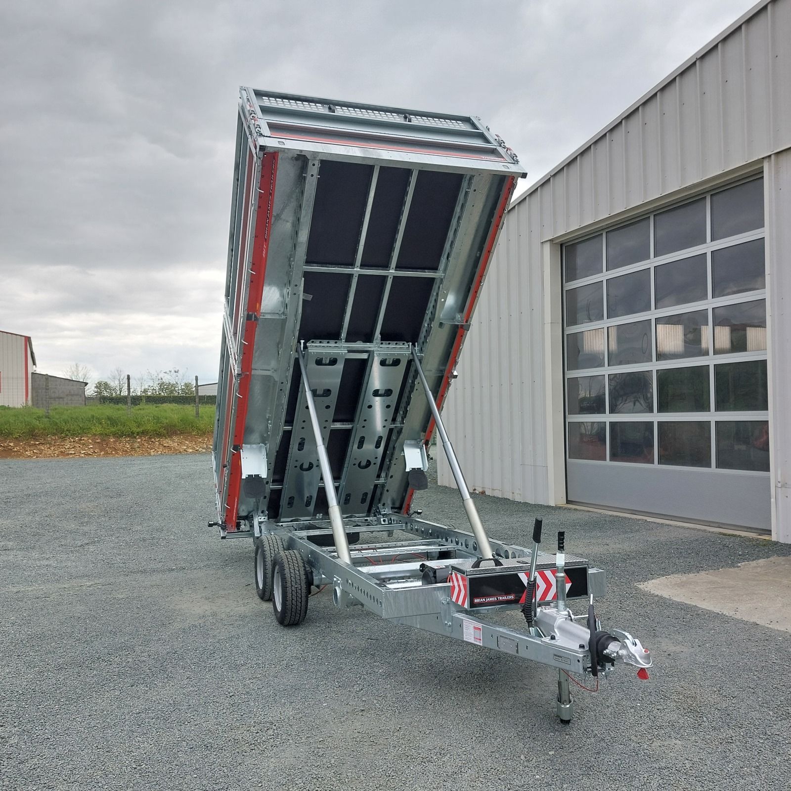 Brian James Tipper Benne Basculante - 4,00 m × 2,00 m - 2024 - PTAC 3500 kg_3