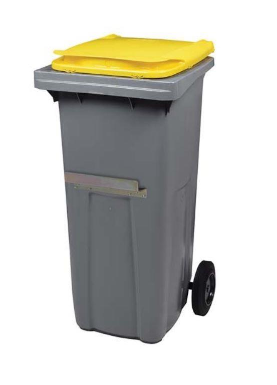 Conteneur Korok 2 Roues 240L - Polyethylène haute densité, recyclable avec bonde de vidage_3