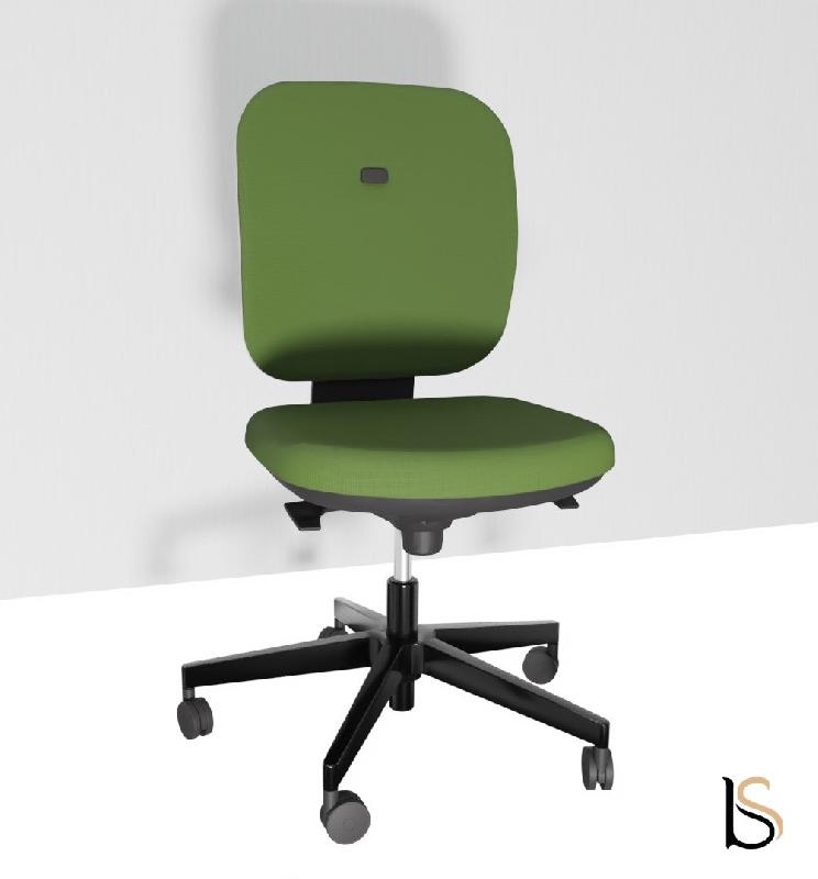 Siège de bureau Alaia moyen dossier - Sokoa - Vert, Contact permanent, Classique_3