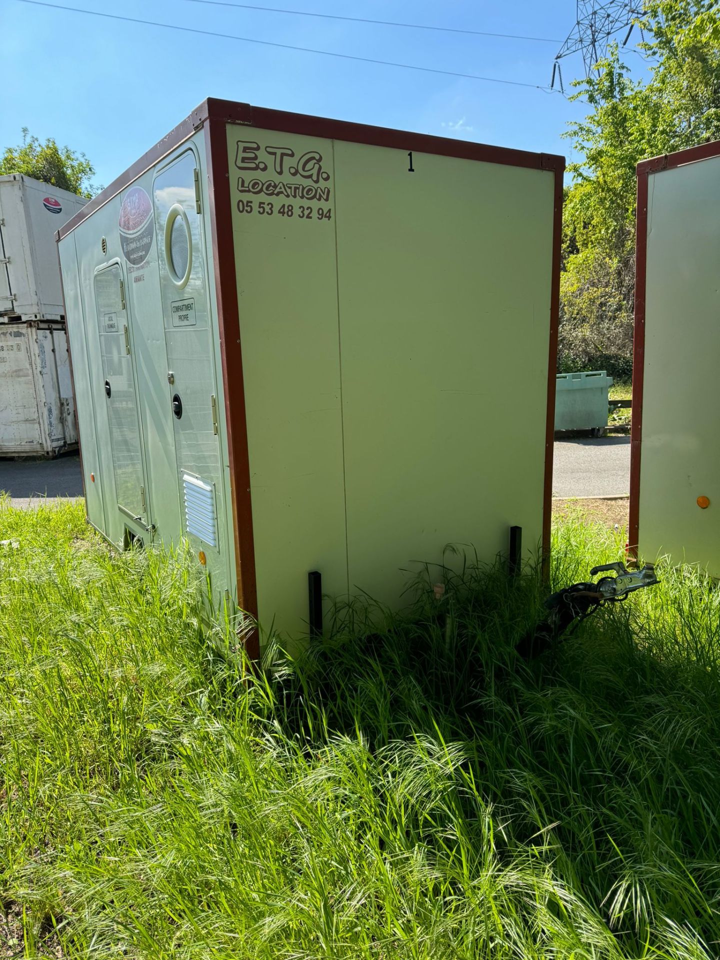 Abri de décontamination amiante - occasion en bon état - 7500€ HT_3