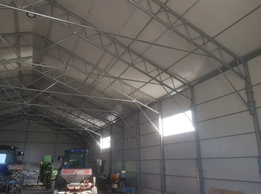 Serre à travées multiples conçue pour les couvertures rigides - Multisunart TR_3