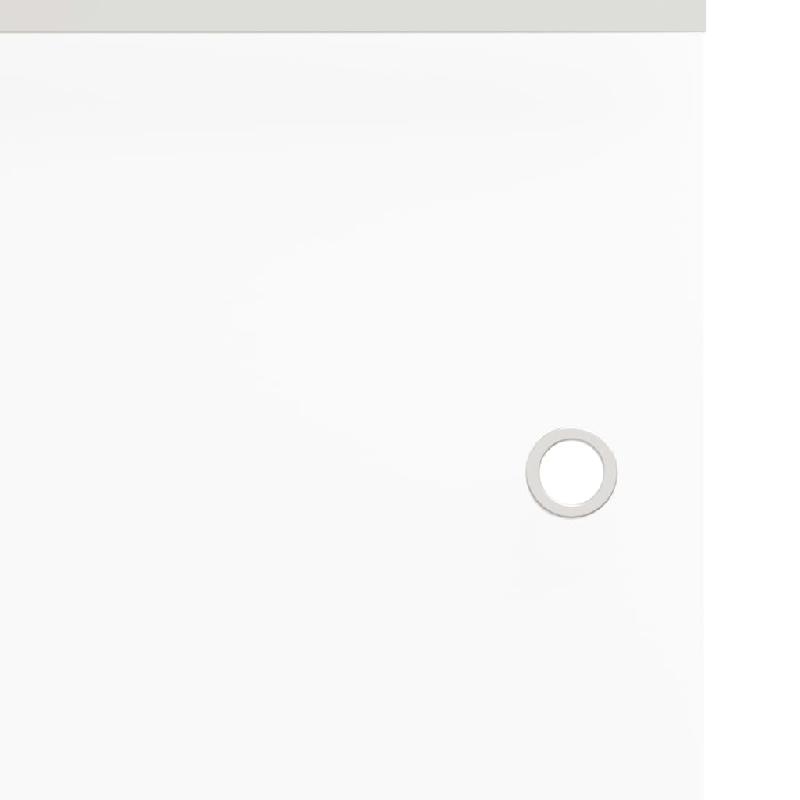 Vidaxl porte coulissante à butées verre esg et aluminium 90x205 cm 288056_3