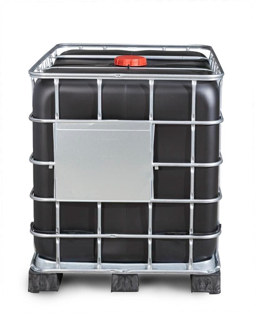 266170W - Cuve IBC pour produits dangereux 1000L - Protection UV - Palette PE - Certification UN 31HA1/Y_3