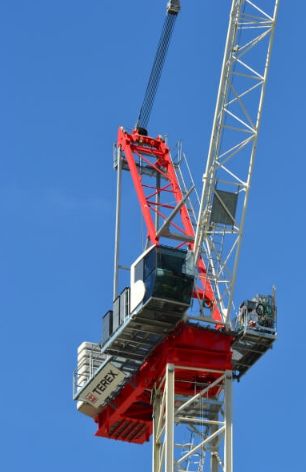 Grue à tour à flèche relevable Terex CTL 282-18 - Capacité max. 18 t - Flèche 60 m_3