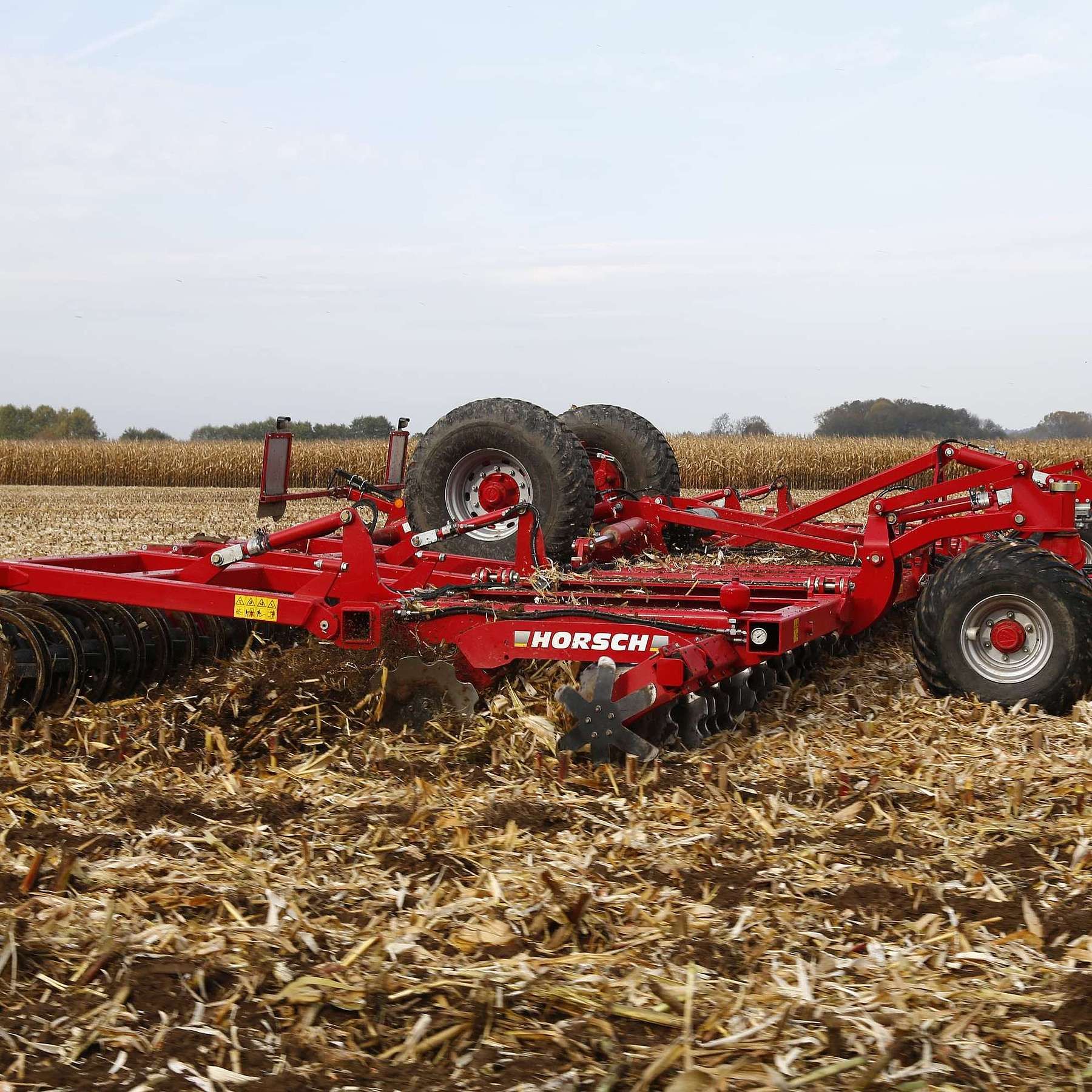 Déchaumeur à disques compact Joker RT - Horsch - largeur de travail 5,15 à 12,25 m - 44 à 98 disques - double rouleau oscillant_3