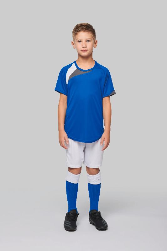 Maillot manches courtes enfant - Réf : PA437 - 100% polyester, léger et respirant - Marque PROACT_3