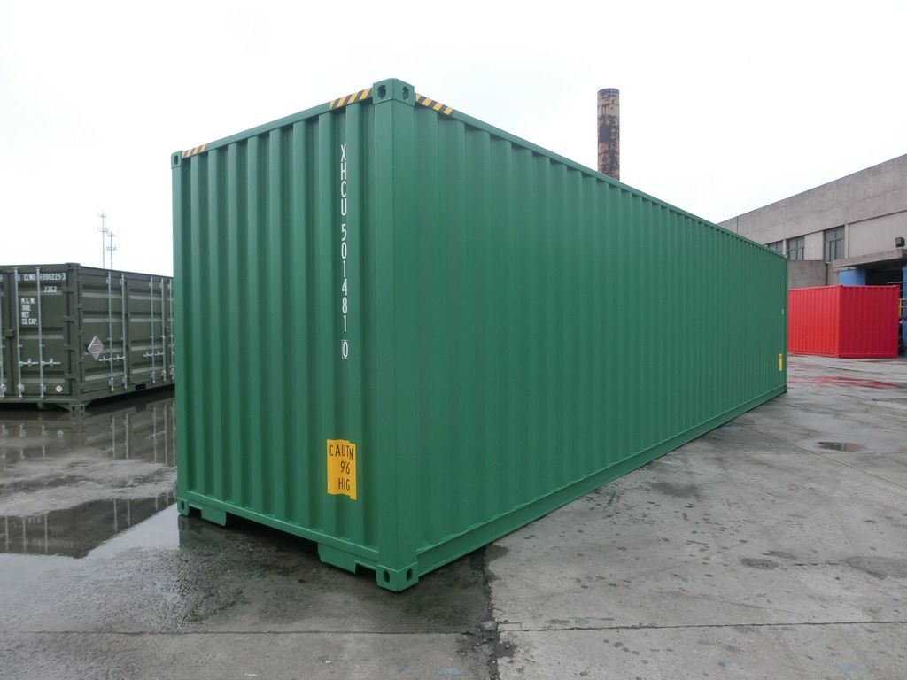Conteneur de 76,20m3 High Cube neuf