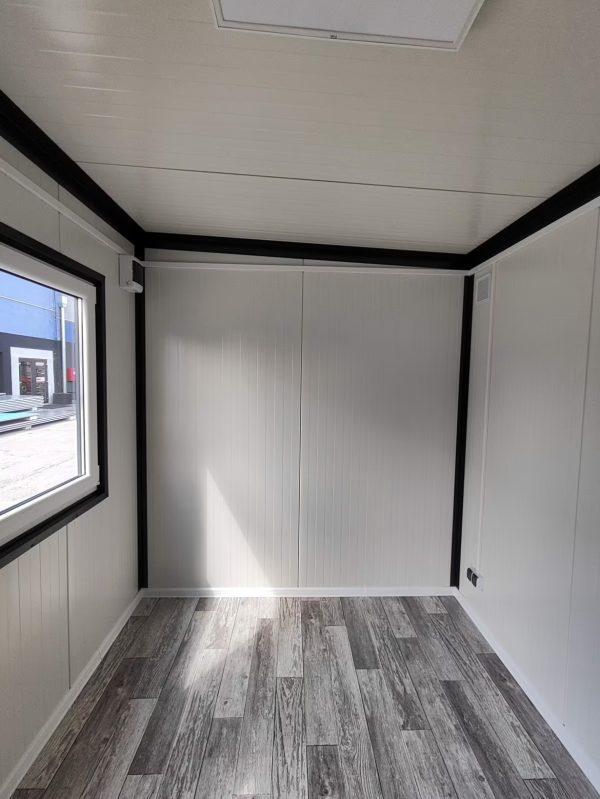Module bureau préfabriqué 10 m² - isolation renforcée, chauffage inclus, porte vitrée aluminium, fenêtre oscillo-battante_3