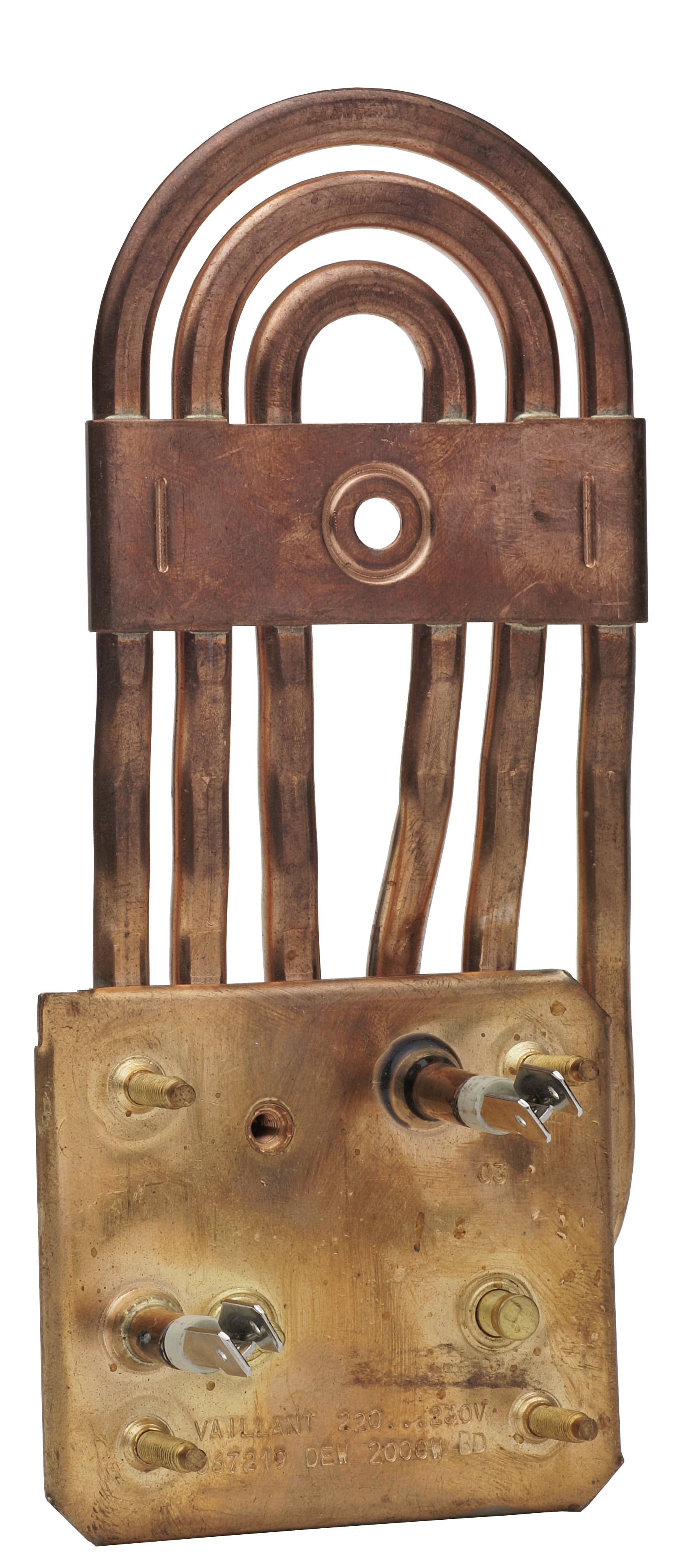 Élément chauffant résistif - enveloppe inox ou cuivre - adaptable et haute température_3