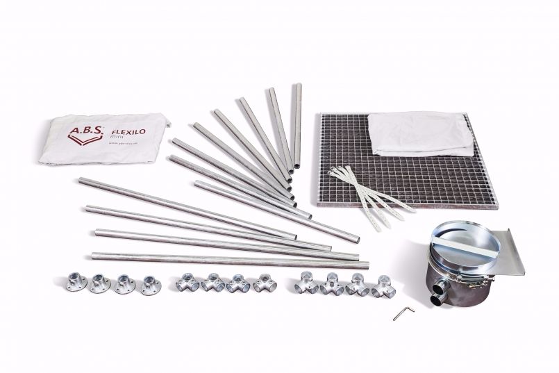 Silos pour granulés de bois - pot d'aspiration - ouverture sur le haut - Flexilo MINI - A.B.S._3