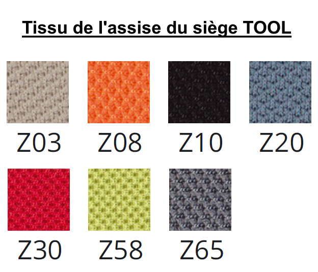 Tool - Fauteuil de bureau ergonomique avec dossier résille, soutien lombaire réglable et assise personnalisable_3