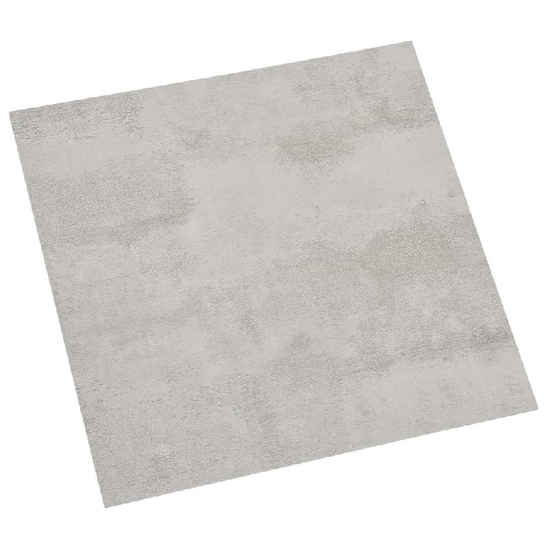 Vidaxl planches de plancher autoadhésives 55 pcs pvc 5,11m² gris clair 324651_3