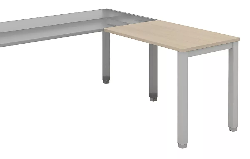 Bureau individuel avec retour So Vicar réglable en hauteur_3