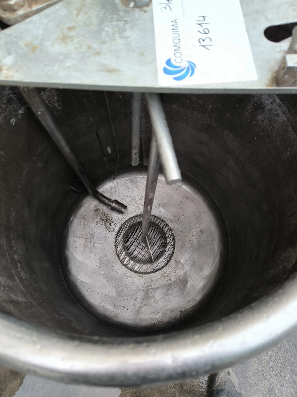 Cuve verticale en acier inoxydable 316 de 160 l - référence : c13614_3