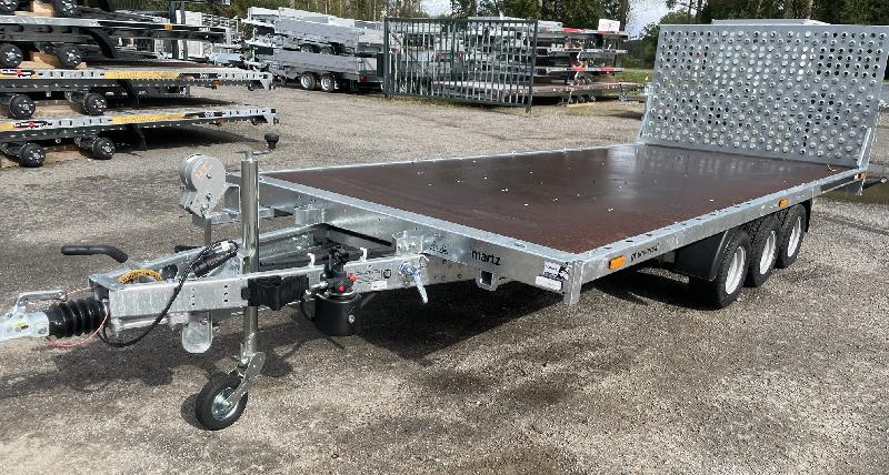 Remorque pour espace vert - 5,07 X 2,15 M - 3500 KG - MARTZ GT UNIVERSAL 500/3S_3