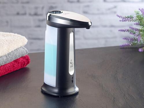 Distributeurs de savon automatiques 400 ml avec capteur infrarouge et design chromé - Carlo Milano_3