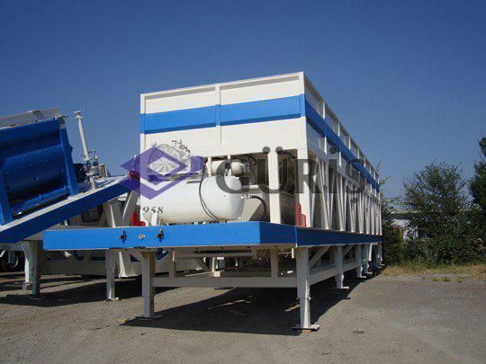 GMP 100 CT SE Centrale à Béton Mobile - Guris - 100 m3/h - Mélangeur Twin Shaft Sicoma - 4 Compartiments_3