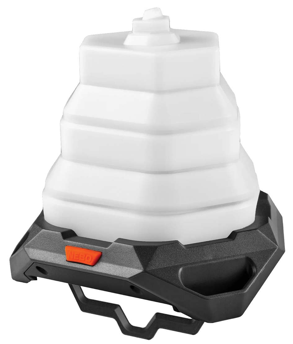 Lanterne LED rétractable - Lumière blanche et rouge - Jusqu'à 1000 lm - Rechargeable par USB - 1003BG_3