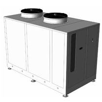 Machine à glace écailles MAJA RVH 9000 LT - Version split avec groupes frigorifiques séparés - Production 9000 kg/24h_3