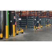 Barrière rack end barrier - simple et double rail - protection flexible et résistante pour zones à haut rendement_3