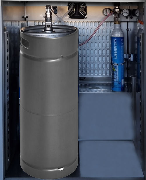 Frigo à fût pour bière - Hometap - Acier inoxydable, 120W, thermostat numérique, dégivrage automatique_3