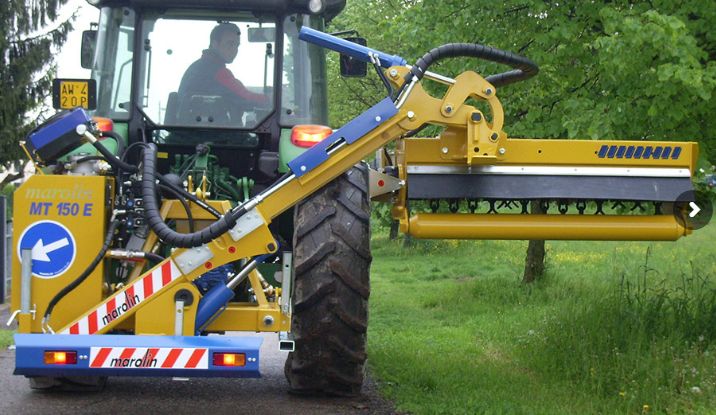 MT150S - Broyeur forestier Marolin - 150 cm - Débroussailleuse hydraulique pour tracteurs 80 HP_3