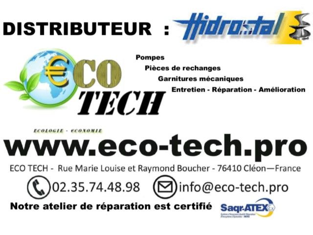 Pompe centrifuge de pisciculture hidrostal à roue a vis ouverte_3